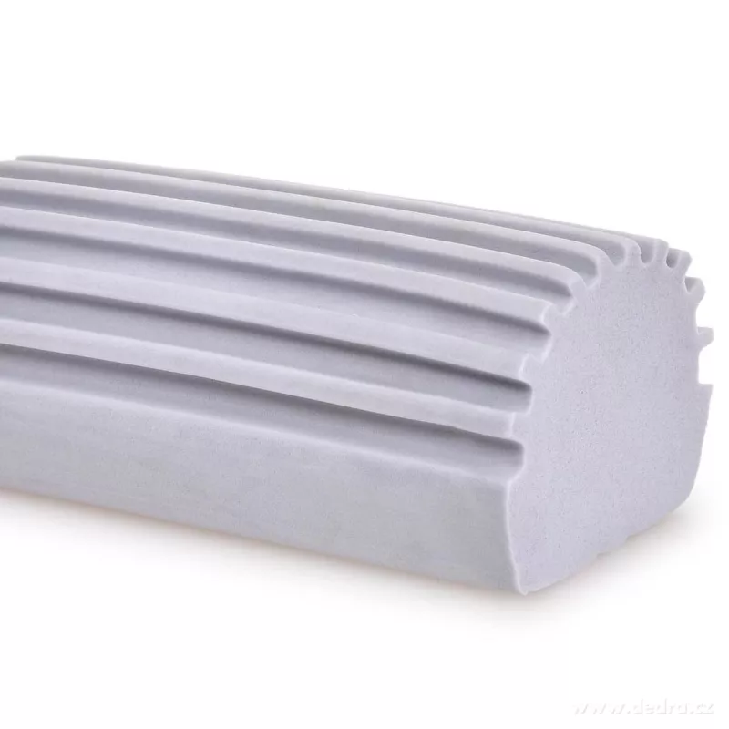 SPONGE POP | chytrá drážkovaná houbička | perfektně stírá & nevíří prach, extra savá | šedá