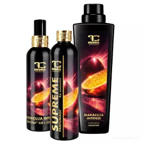 VOŇAVÁ SADA MARACUJA INTENSE | osvěžovač vzduchu a textilií & PARFUMAGE® supreme & L’AVIVAGE | 200 ml + 300 ml + 750 ml