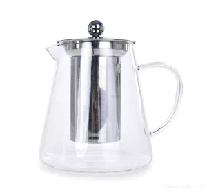 1700 ml skleněná konvice s nerezovým sítkem, BOROSIL GLASS