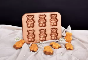 35 cm FORMA NA MEDVÍDKY 6 ks, BIOPAN® GOLD