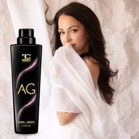 3dílná sada AURA by AGATA | Aviváž + parfém na praní + osvěžovač vzduchu | 750 ml + 500 ml + 200 ml