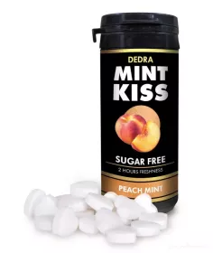 SADA 5+1 | MINT KISS | mátové osvěžující pastilky bez cukru | peppermint + spearmint + peach mint + cassis mint | 28 g x 5 dóz SADA 5+1 | MINT KISS | mátové osvěžující pastilky bez cukru | peppermint + spearmint + peach mint + cassis mint | 28 g x 5 dóz
