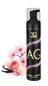 AURA by AGATA | sprchová pěna na mytí těla | jemná & šetrná péče | 250 ml