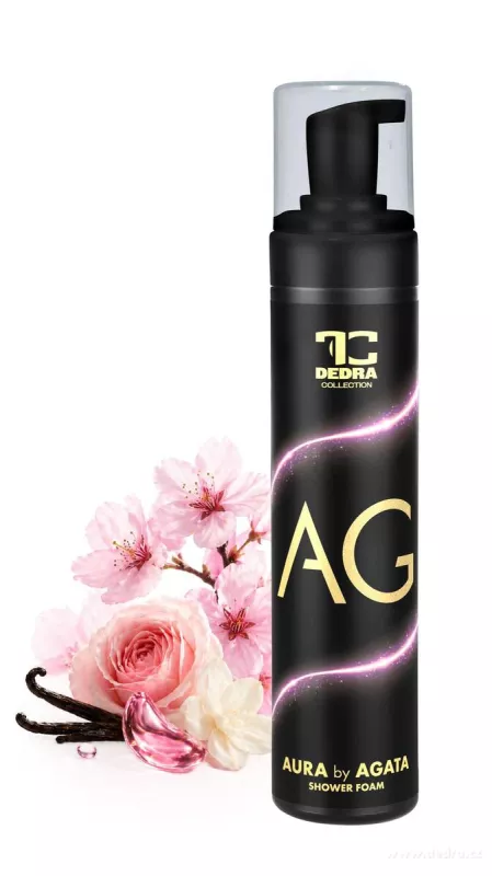 AURA by AGATA | sprchová pěna na mytí těla | jemná & šetrná péče | 250 ml
