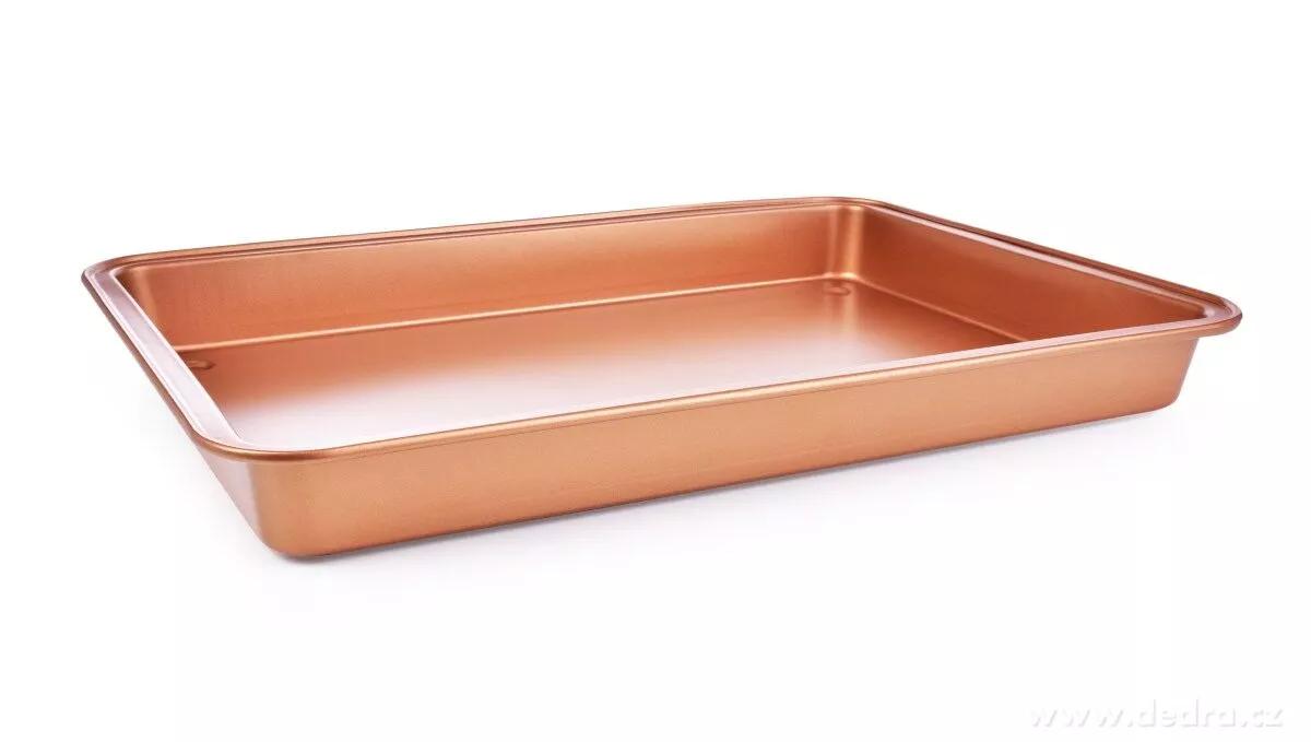 BIOPAN | Hluboký plech s nepřilnavým povrchem | objem 3900 ml | 42 cm