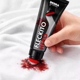 FLECKITO HERO | koncentrovaný enzymový odstraňovač skvrn s kartáčkem | 110 ml