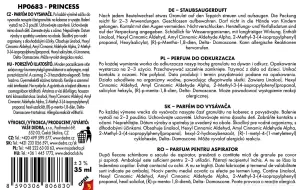 GOBELINO VACUUM PERFUME | Parfémové granule do vysavače | PRINCESS | 35 ml