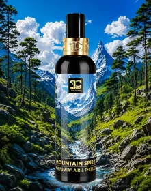 MOUNTAIN SPIRIT | Osvěžovač vzduchu & textilií | luxusní parfémový sprej | 200 ml