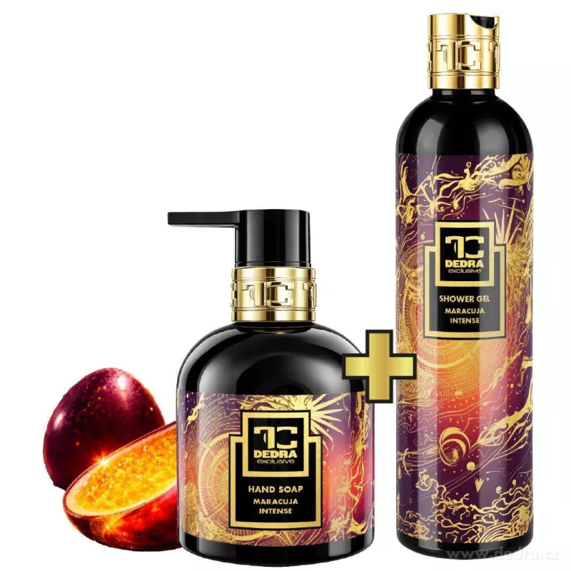 RITUÁL ČISTOTY | maracuja intense | pro čistou a provoněnou pokožku | šetrný sprchový gel & tekuté mýdlo | 320 ml x 2