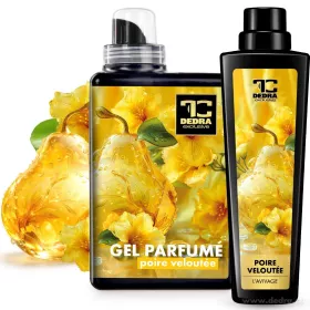 RITUÁL HEBKOSTI | sametová hruška | pro hebké a provoněné prádlo | gel parfumé & aviváž | 1050 ml + 750 ml