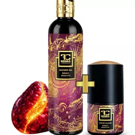 RITUÁL SVĚŽESTI | berries absolute | pro čistý projev bez rušivých tónů | šetrný sprchový gel & deodorant s phyto-antiperspiračním komplexem | 320 ml + 75 ml