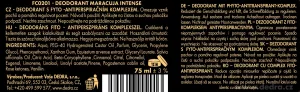 RITUÁL SVĚŽESTI | maracuja intense | pro čistý projev bez rušivých tónů | šetrný sprchový gel & deodorant s phyto-antiperspiračním komplexem | 320 ml + 75 ml