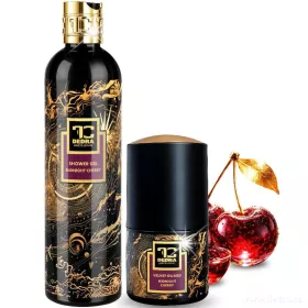 RITUÁL SVĚŽESTI | midnight cherry | pro čistý projev bez rušivých tónů | šetrný sprchový gel & deodorant s phyto-antiperspiračním komplexem | 320 ml + 75 ml