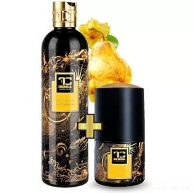 RITUÁL SVĚŽESTI | sametová hruška | pro čistý projev bez rušivých tónů | šetrný sprchový gel & deodorant s phyto-antiperspiračním komplexem | 320 ml + 75 ml