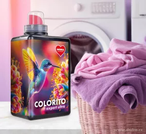 Sada KOMPLEXNÍ PRANÍ | Prací gel na barevné prádlo s ochranou barev COLORITO EXPERT ULTRA + L'AVIVAGE avivážní kondicionér RELAXATION & MOUNTAIN SPIRIT | 28 praní