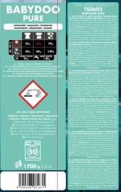 Sada KOMPLEXNÍ PRANÍ | Prací prášek na dětské prádlo & citlivou pokožku BABYDOO PURE + L'AVIVAGE avivážní kondicionér BABYDOO & CHANSON D´AMOUR | 50 praní