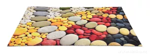 SPA | ULTRASAVÁ křemelinová předložka | rychleschnoucí & protiskluzová | 80 × 50 cm | stones