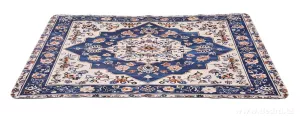 SPA | ULTRASAVÁ křemelinová předložka | rychleschnoucí & protiskluzová | 80 × 50 cm | blue ornament