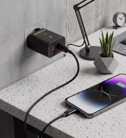SYSTEMAT | Dvojitá rychlonabíječka USB-A + USB-C | 30 W
