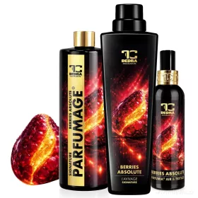 VOŇAVÁ SADA BERRIES ABSOLUTE | osvěžovač vzduchu a textilií & PARFUMAGE® & L’AVIVAGE | 200 ml + 500 ml + 750 ml