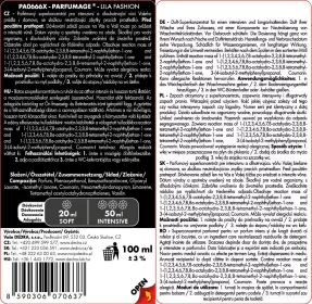 Vyzkoušejte DEDRU | 4 ks parfémy na praní | PARFUMAGE | GOLD & LEGENDS | 4 x 100 ml