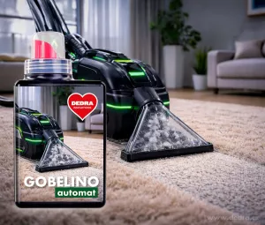 GOBELINO AUTOMAT | nepěnivý šampon na strojní čištění koberců & čalounění | 500 ml