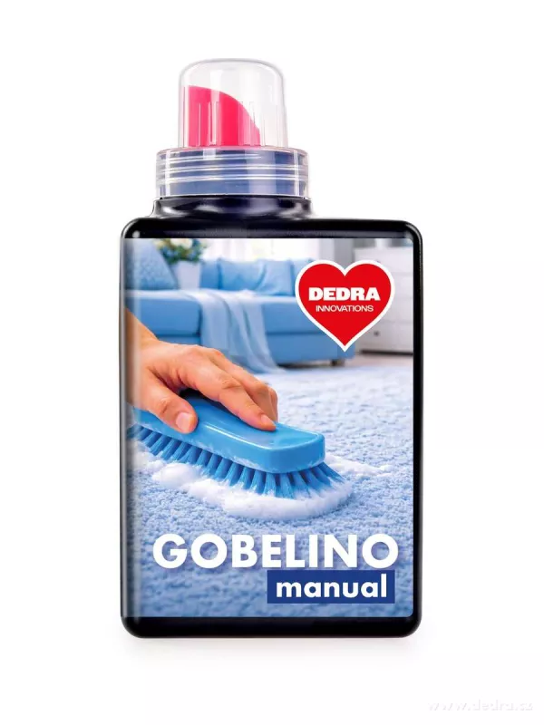 GOBELINO MANUAL | pěnivý šampon na ruční čištění koberců & čalounění | 500 ml