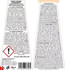 KAMENOŽROUT ULTRAGEL | extra hustý gel na vodní kámen & rez | neztéká & působí na místě | ATLANTIC OCEAN | 500 ml