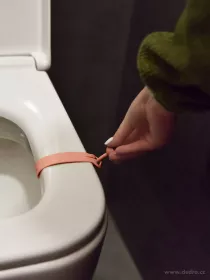PRKNOZDVIH | Hygienické poutko na WC prkénko | Zvedátko na toaletní prkénko
