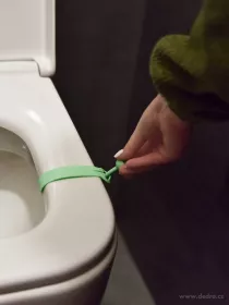 PRKNOZDVIH | Hygienické poutko na WC prkénko | Zvedátko na toaletní prkénko
