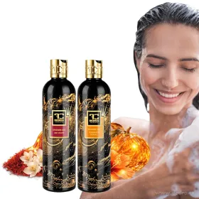 SMYSLNÝ RITUÁL | 2× exkluzivní šetrný sprchový gel s glycerinem & Aloe vera | RED VELVET & MANDARINE FLORALE | 320 ml ×2