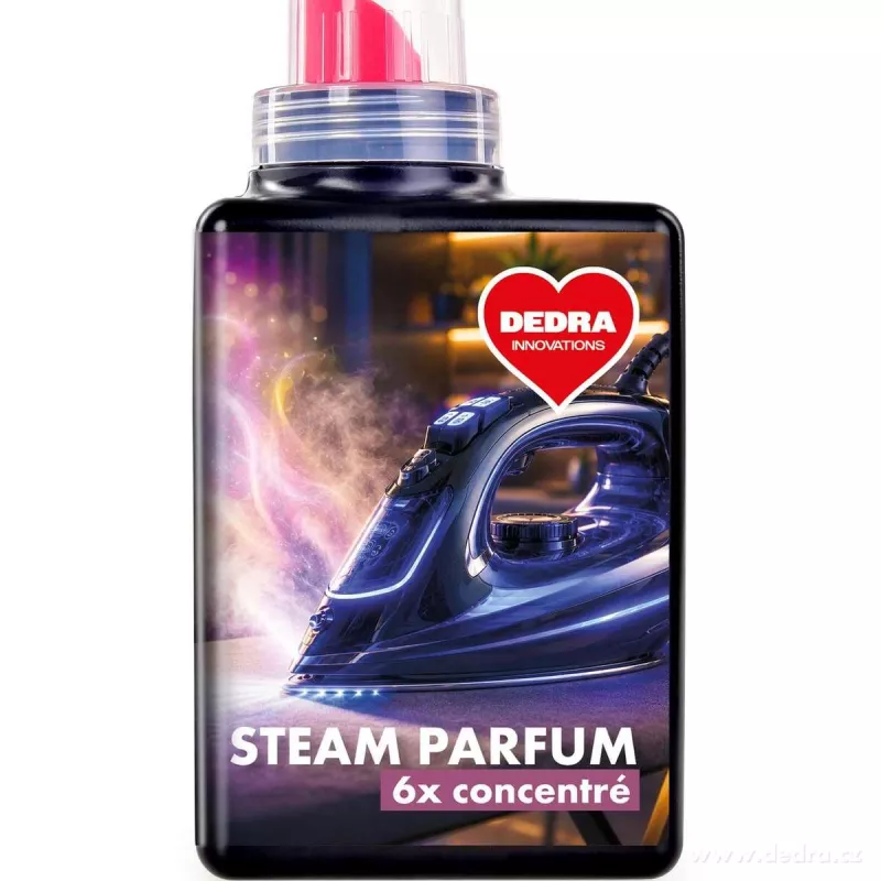 STEAM PARFUM | parfém do žehličky | květinově-ovocná vůně | koncentrát 1:5 | 500 ml
