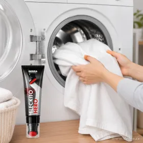 1+1 ZDARMA | FLECKITO | BIO gelový odstraňovač skvrn 1500 ml + HERO koncentrovaný enzymový odstraňovač skvrn s kartáčkem 110 ml