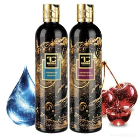 SMYSLNÝ RITUÁL | 2× exkluzivní šetrný sprchový gel s glycerinem & Aloe vera | PLATINUM & MIDNIGHT CHERRY | 320 ml ×2