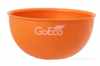 Mini miska "S" GoEco, objem 200 ml oranžová