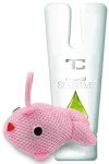Jemný sprchový olej 250 ml + houba rybka