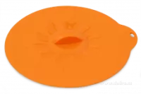 FCUCPOKLICE 21 cm silikonová poklice oranžová