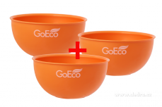 Mini miska "S" GoEco, objem 200 ml oranžová