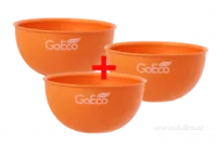 Mini miska "S" GoEco, objem 200 ml oranžová
