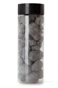 Dekorativní kameny větší oblázky šedé