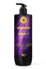 Sprchový gel 500 ml s olejem, calming DELICIOUS MAUVE