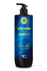Sprchový gel 500 ml s olejem, refreshing BLUE SILK