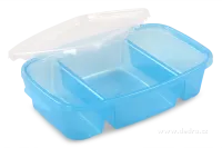 Triobox modrý dóza na potraviny 800 + 300 + 300 ml