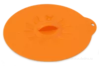 FCUCPOKLICE 21 cm silikonová poklice oranžová