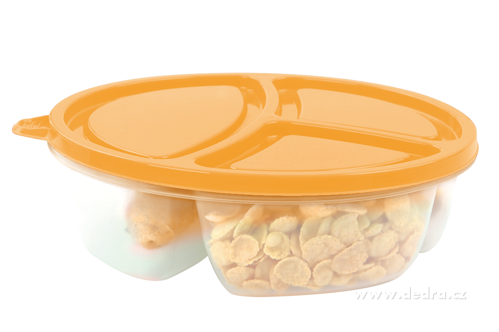 TRIOBOX 3in1 330+350+570 ml žloutkový