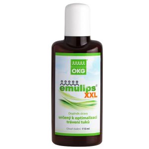 Emulips - doplněk stravy pro optimální trávení tuků 115 ml OKG